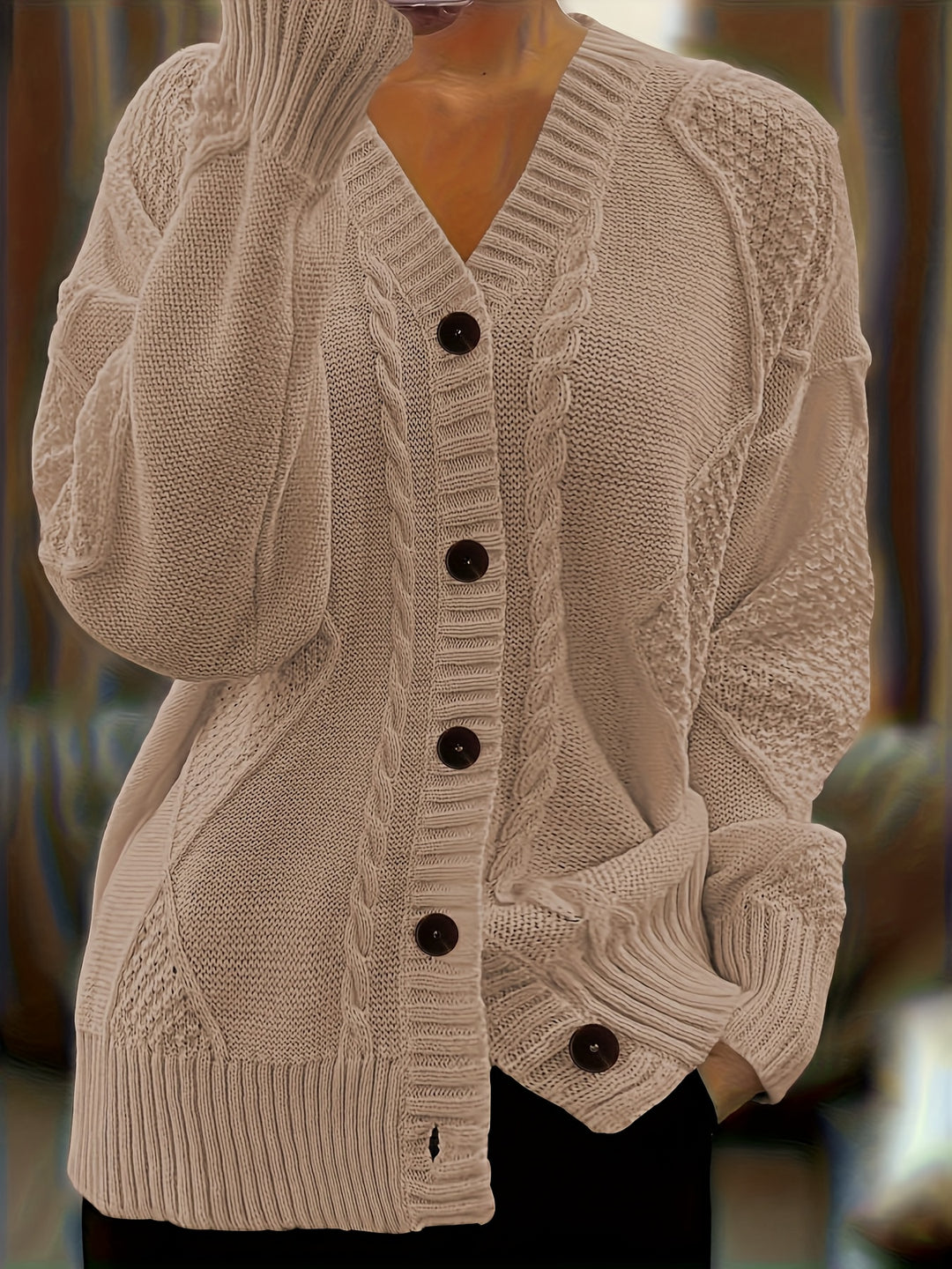 Viola | Cardigan Maglia
